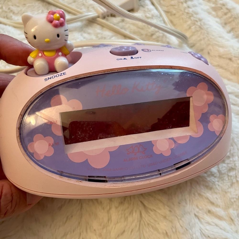 Hello Kitty Digital Alarm Clock